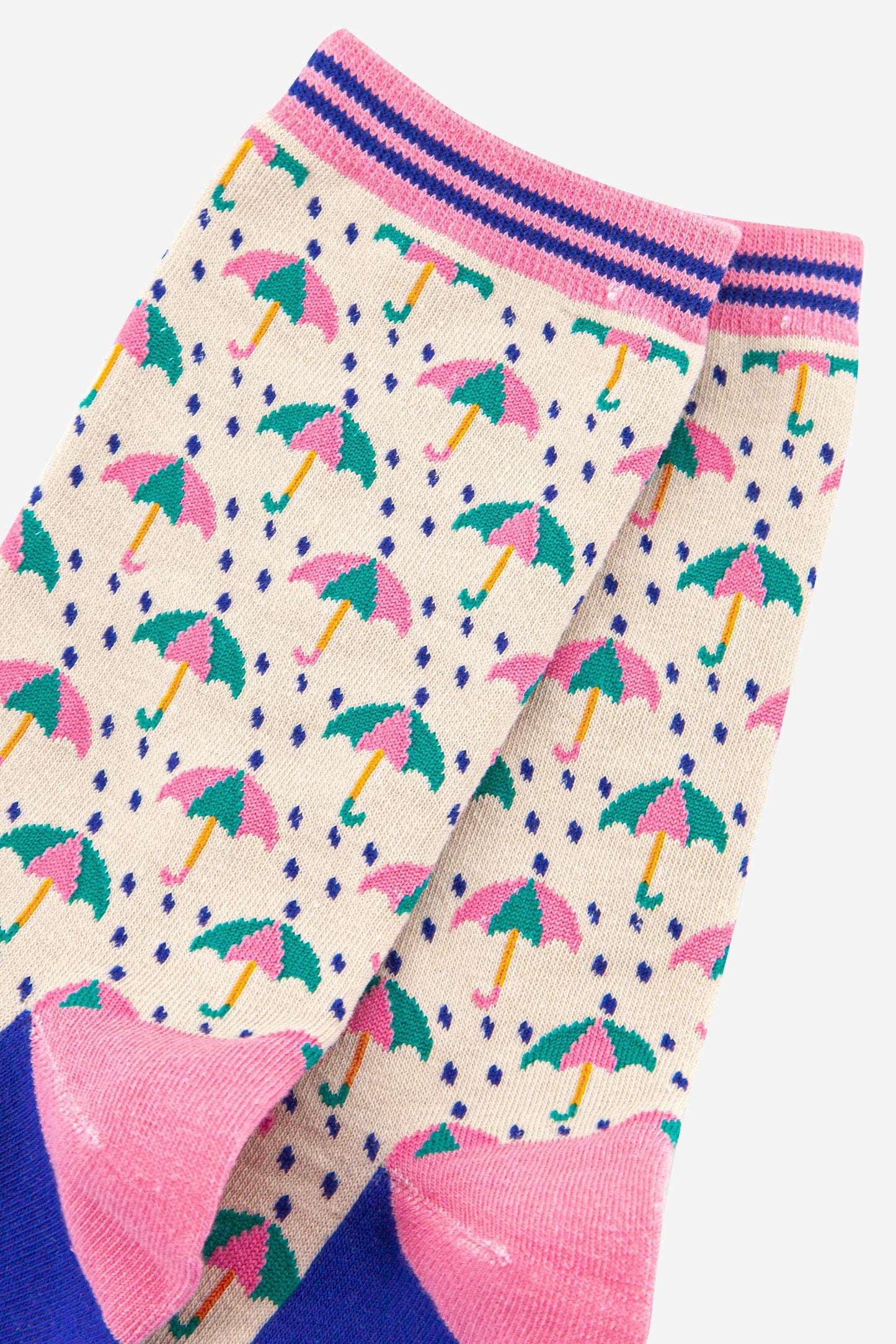 Sock Talk | Women's Umbrella and Rain Bamboo Socks: UK 3-7 | EU 36-40