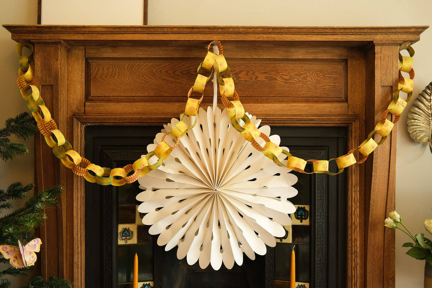 East End Press | Paper Chain Kit | Yellow & Green