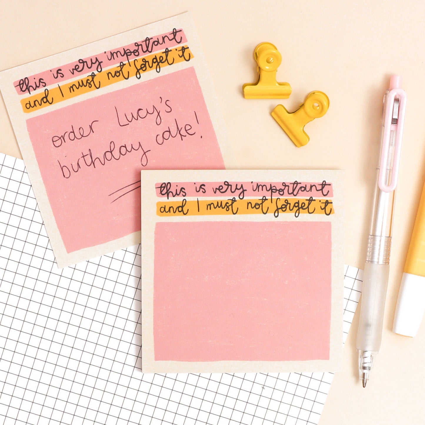 Oh, Laura | Memo Pad | This is Very Important