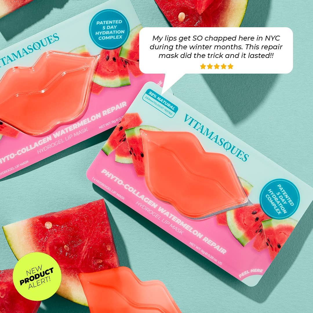 Vitamasques | Collagen Watermelon Hydrogel Lip Mask 🍉