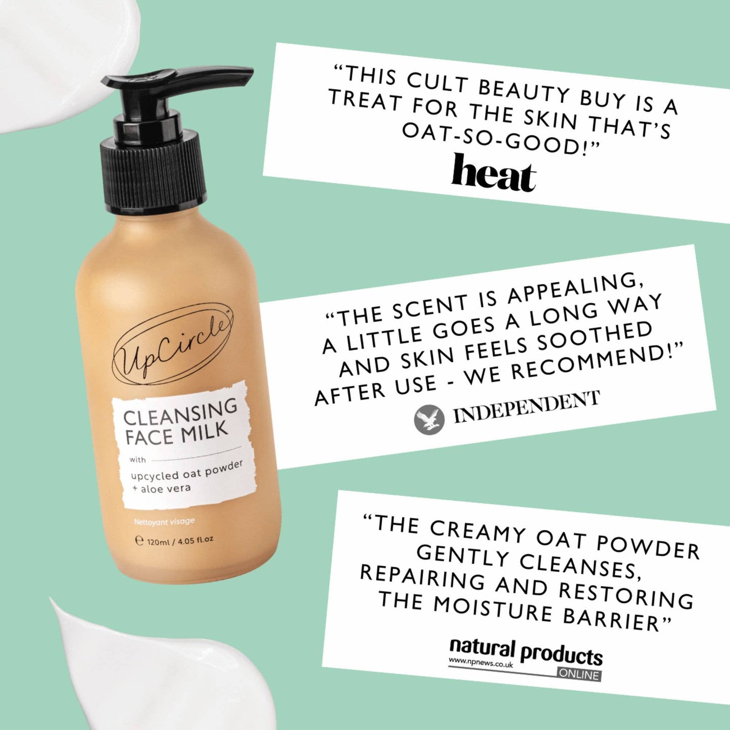 UpCircle | Eco Cleansing Face Milk with Aloe Vera