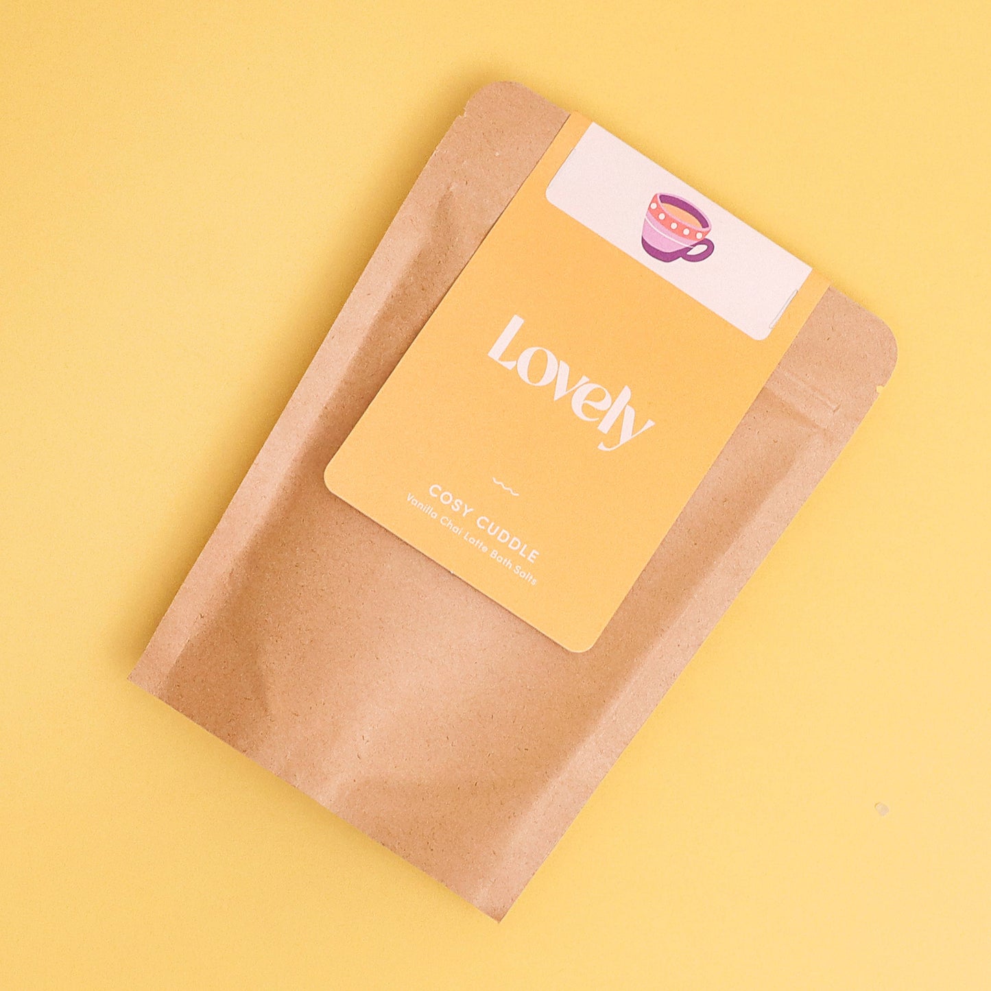 Lovely Skincare | Bath Salts | Cosy Cuddle - Vanilla Chai Latte