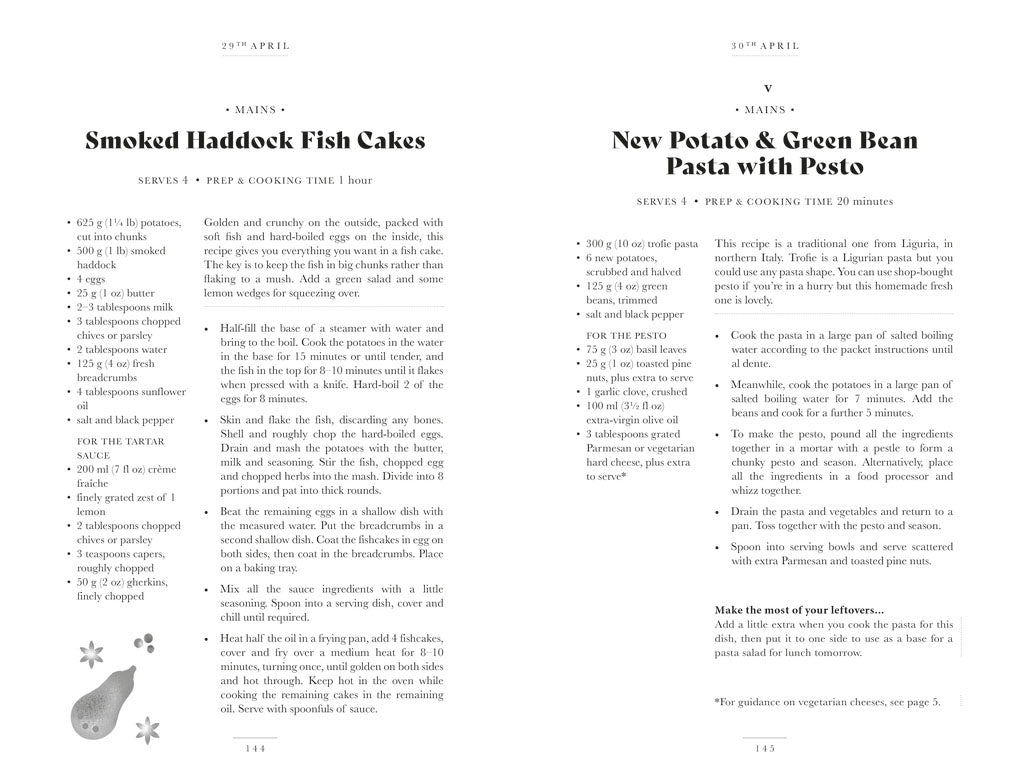 Book | A Recipe For Every Day Of The Year | Francesca Huntingdon