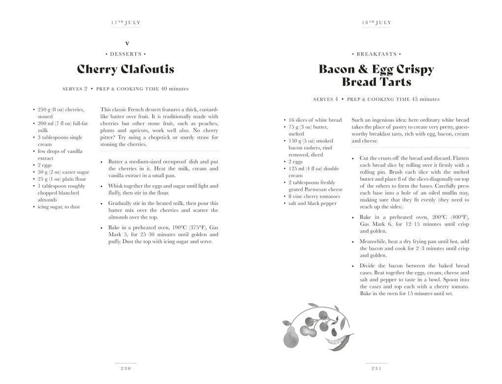 Book | A Recipe For Every Day Of The Year | Francesca Huntingdon