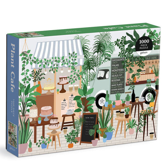Galison | Jigsaw Puzzle | 1000 pieces | Plant Cafe
