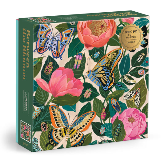 Jigsaw Puzzle | Galison 1000 pieces | Between The Blooms