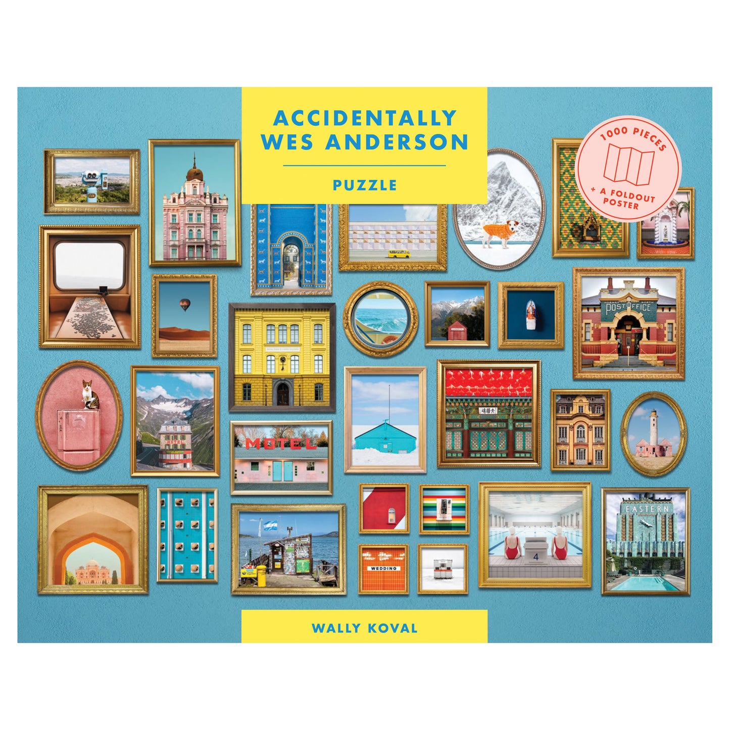 Jigsaw Puzzle | 1,000 pieces | Accidentally Wes Anderson