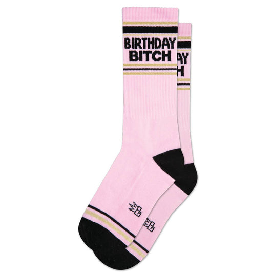 Gumball Poodle | Gym Crew Socks | Birthday Bitch