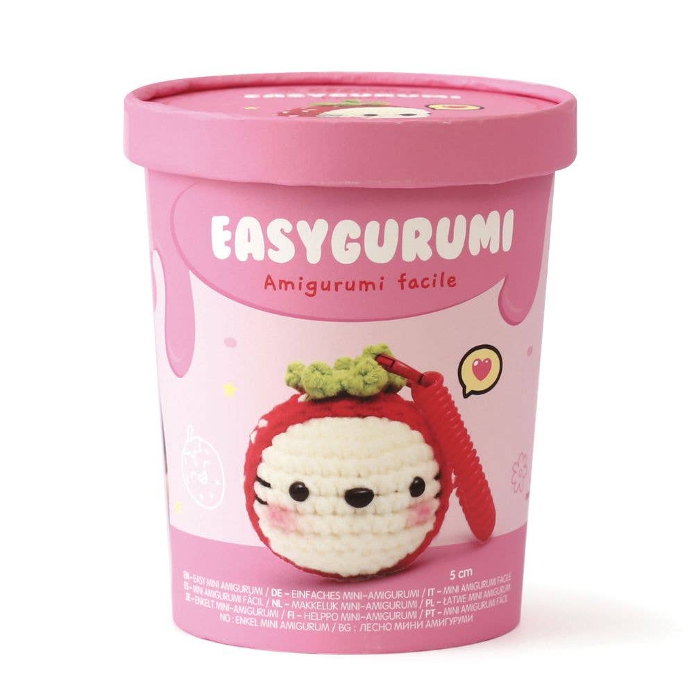 Graine Creative | Easygurumi Crochet Kit | Strawberry
