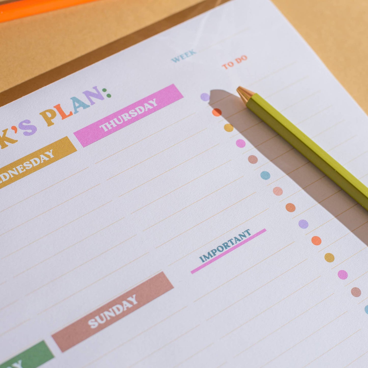 Good Tuesday | A4 Weekly Planner Pad with Habit Tracker | You Got This