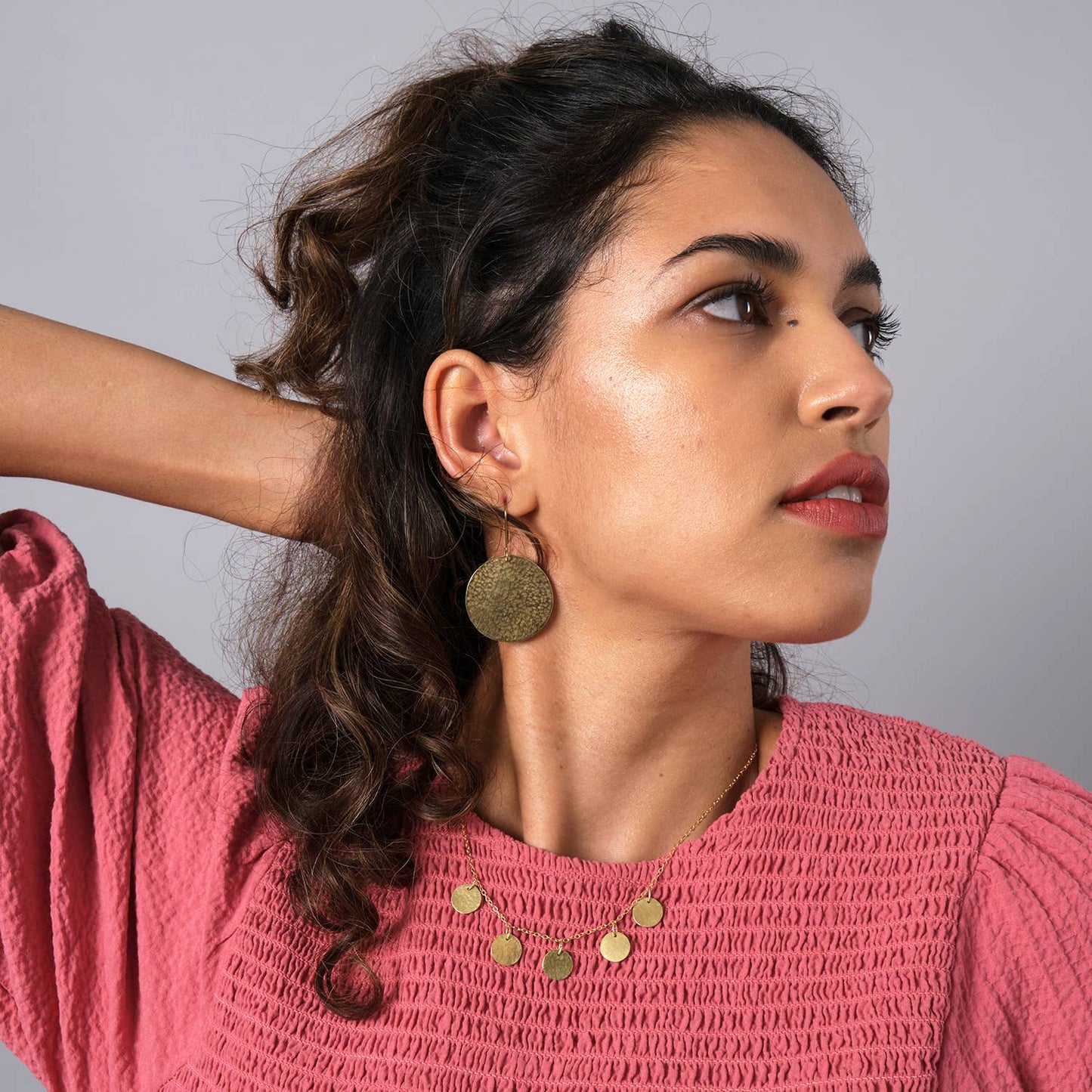 Just Trade | Asha Circle Large Earrings