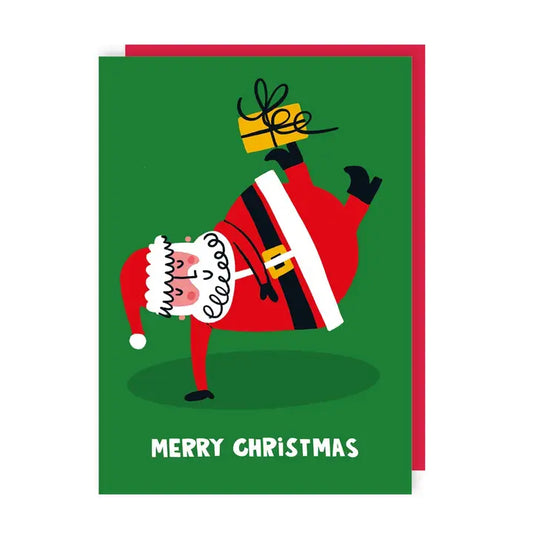 Christmas Card | "Merry Christmas" Dancing Santa