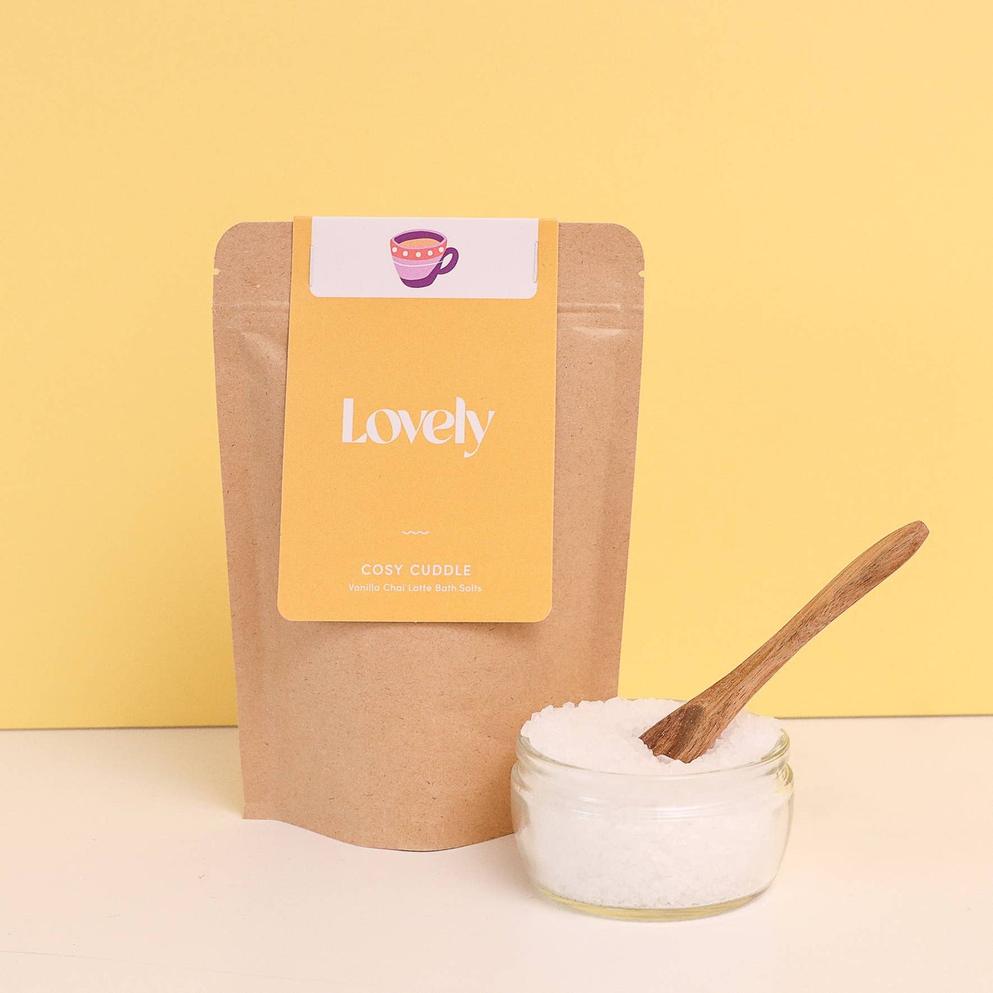 Lovely Skincare | Bath Salts | Cosy Cuddle - Vanilla Chai Latte