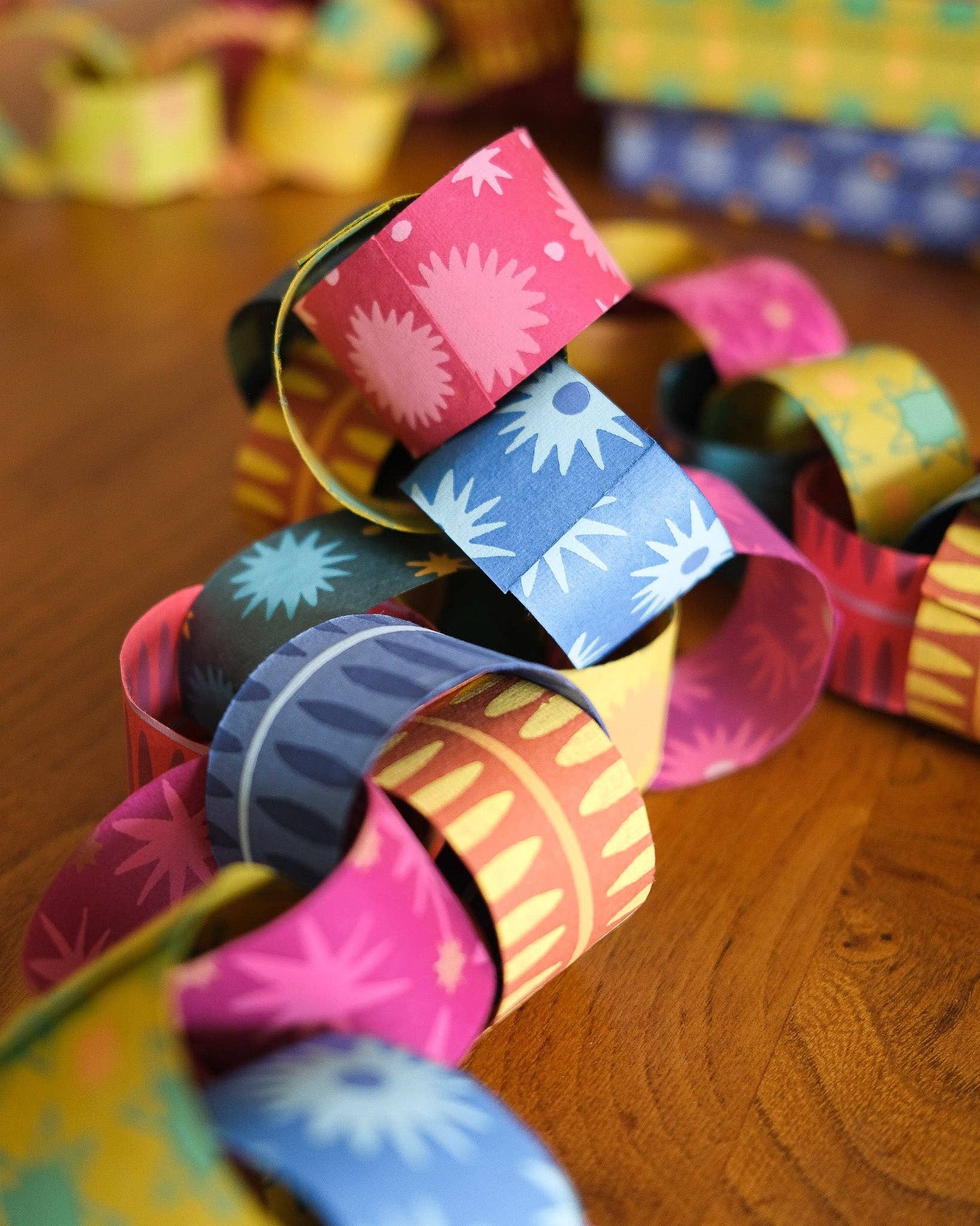 East End Press | Paper Chain Kit | Yellow & Green