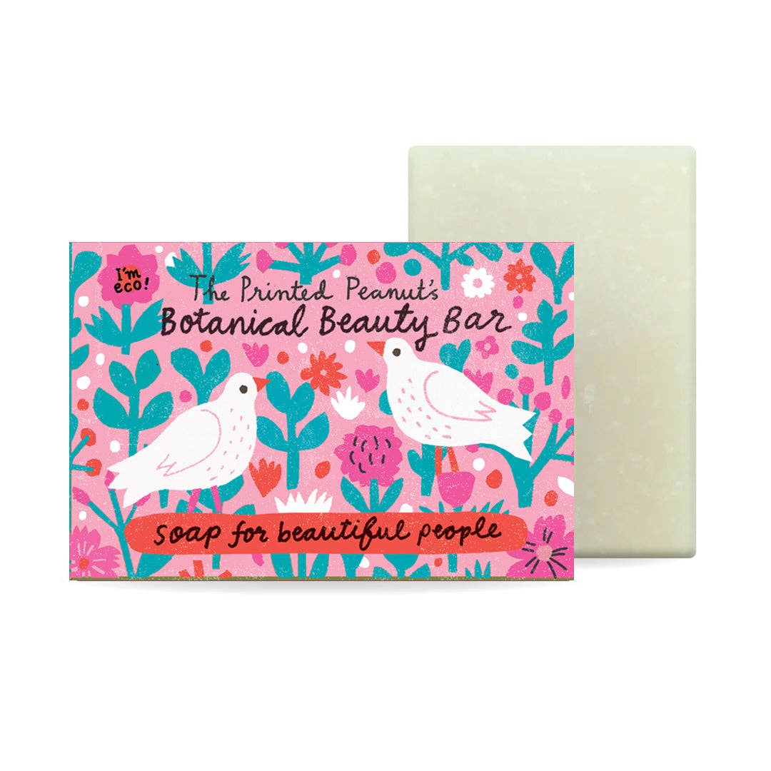 The Printed Peanut | Natural Handmade Soap Bar | Botanical Beauty