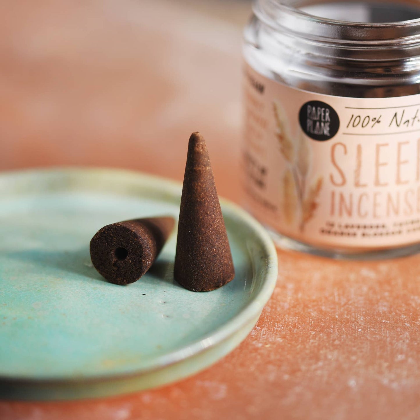 Paper Plane | Sleep Incense Jar of Incense Cones