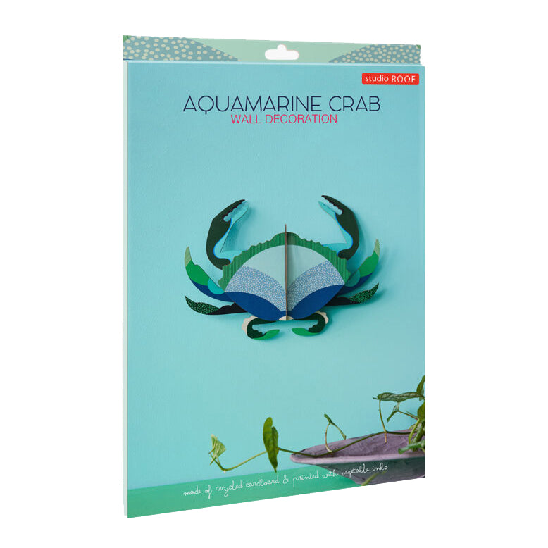 3D Wall Art | Aquamarine Crab