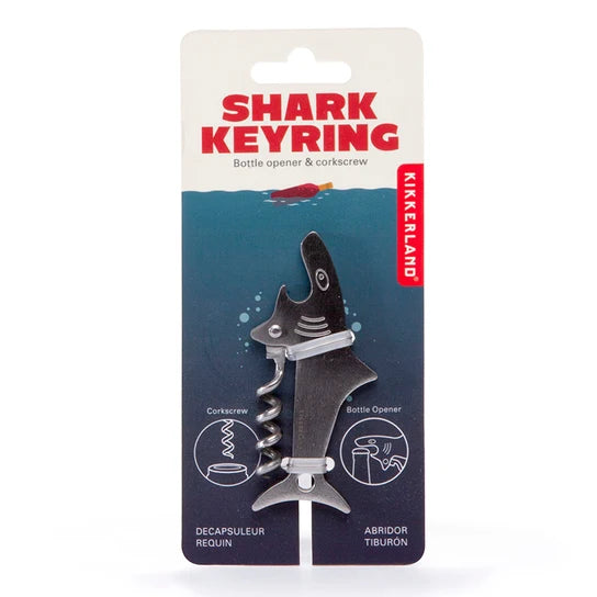 Kikkerland | Shark Keyring Bottle Opener