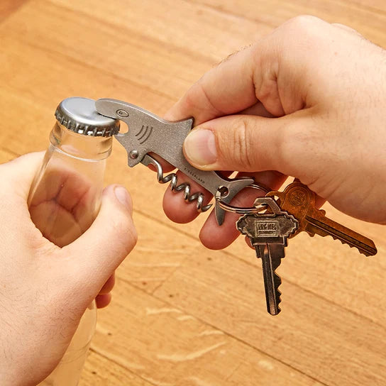 Kikkerland | Shark Keyring Bottle Opener