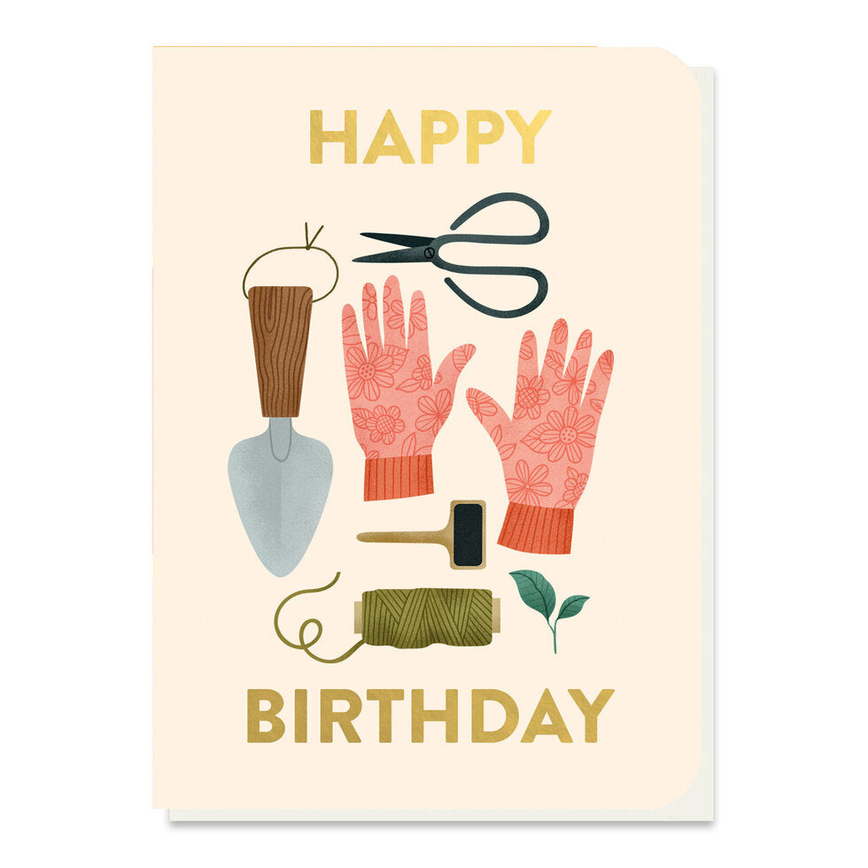 Card | "Happy Birthday" with Seed Sticks Inside