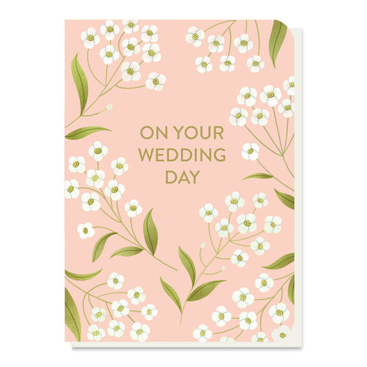 Card | "On Your Wedding Day" with Seed Sticks Inside