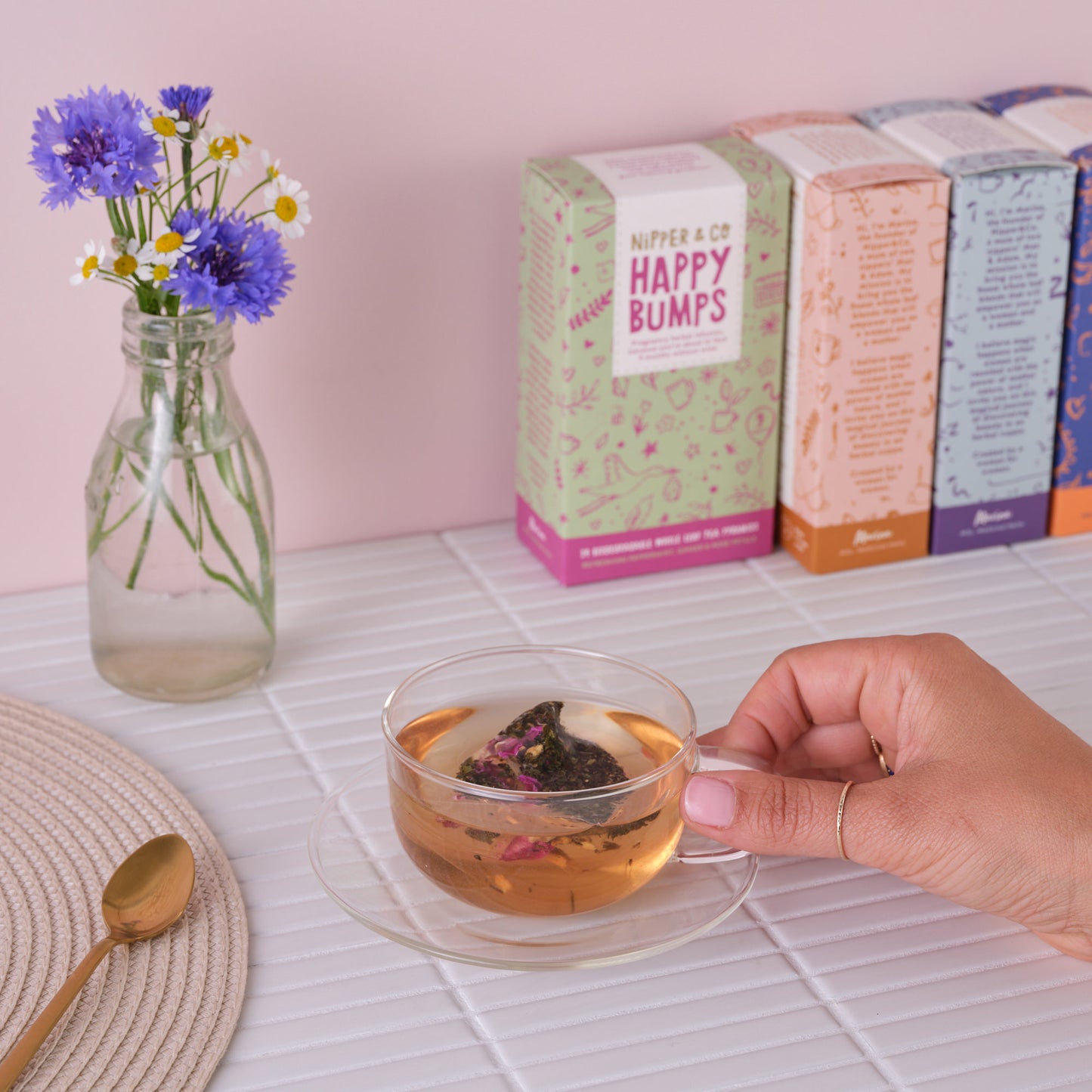 Nipper & Co | Happy Bumps, Herbal Tea For Pregnancy