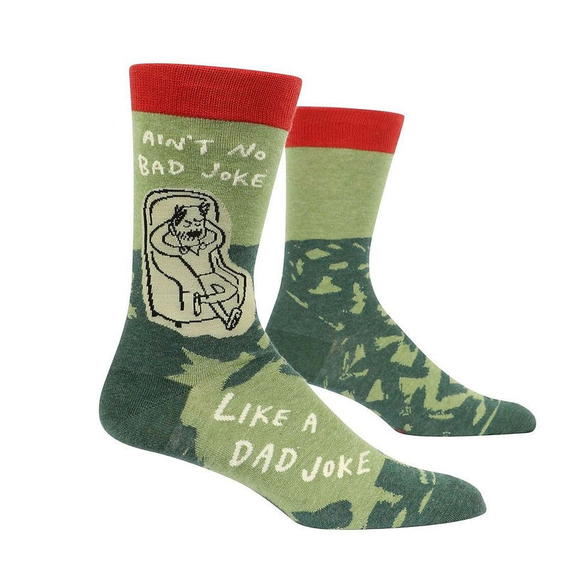 Socks - Mens Crew "Ain't No Bad Joke Like A Dad Joke"