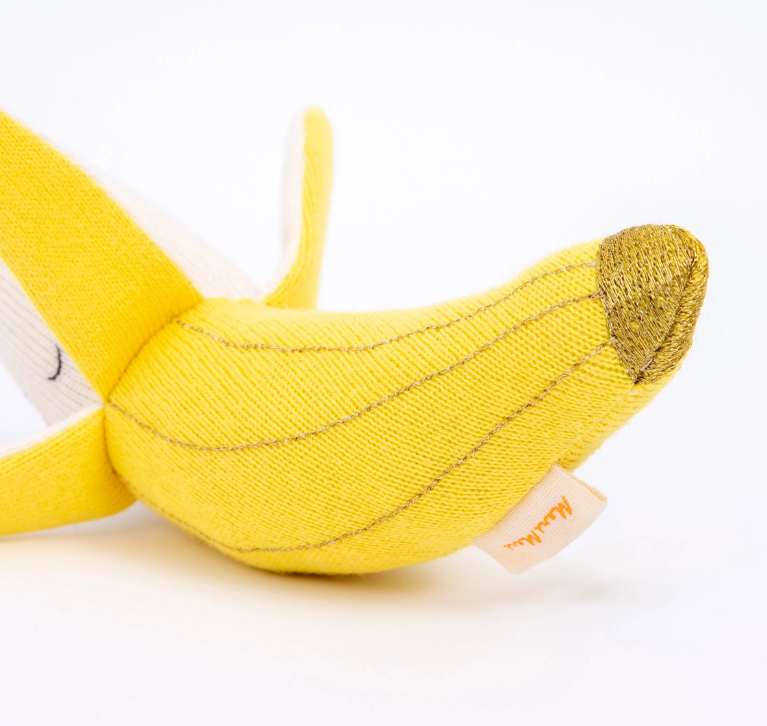 Meri Meri | Organic Cotton Rattle | Banana