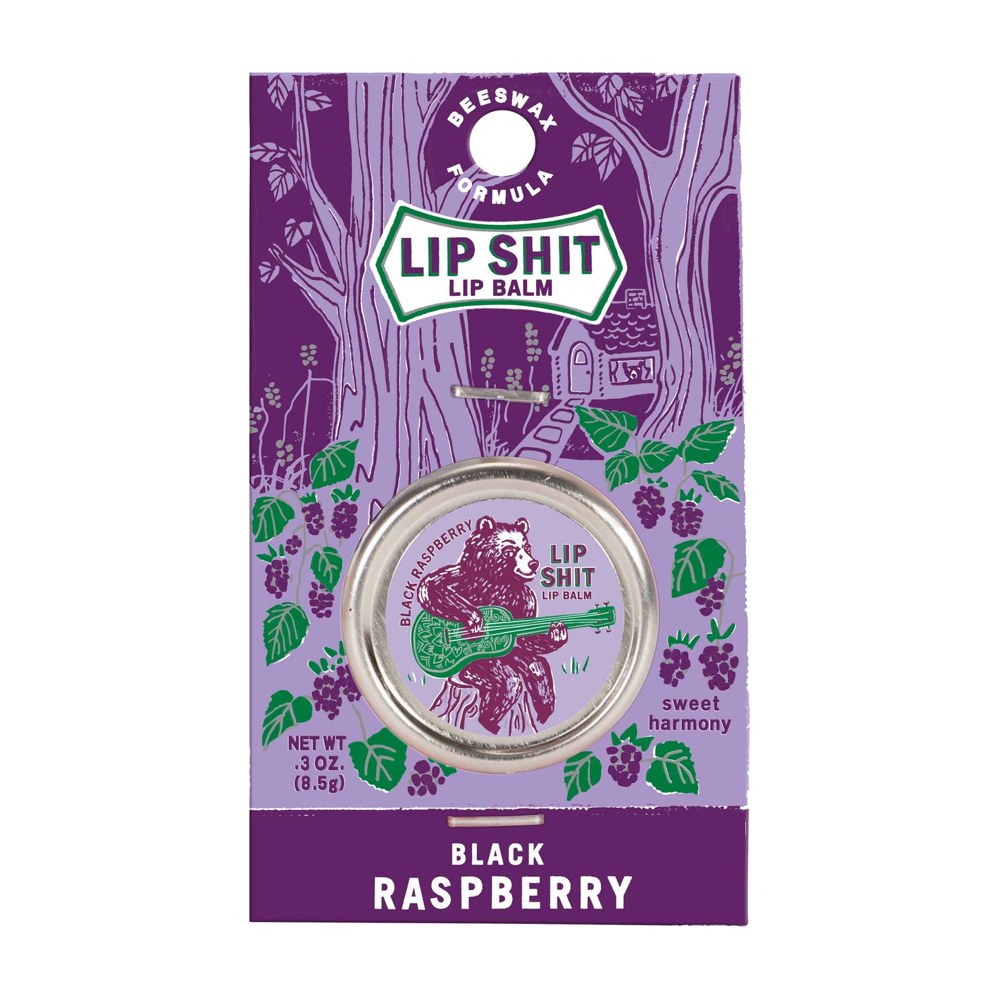 Lip Shit Black Raspberry Lip Balm