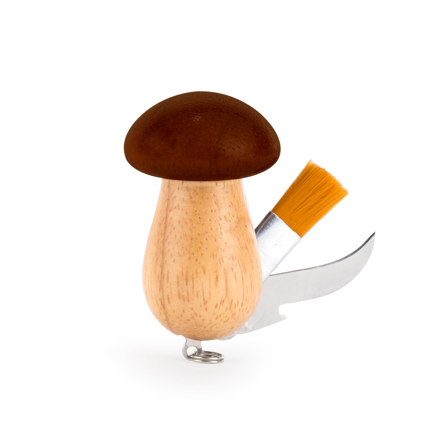 Kikkerland | Mushroom Tool Keychain