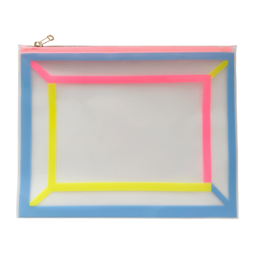 Lightree | Linen + TPC Pouch | X L Ocean Hue