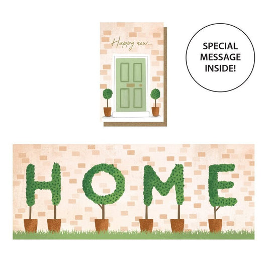 Greetings Card | "Happy new ... Home"