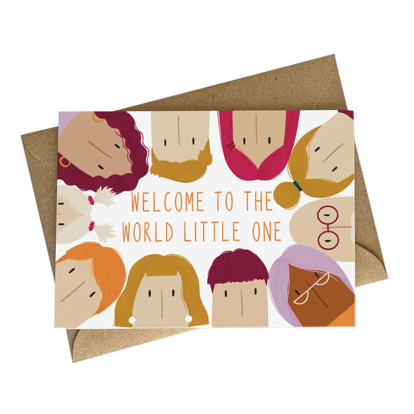 Greetings Card | "Welcome to the World Little One" New Baby