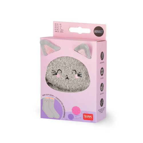 Legami | Non-Slip Socks It's a Match! | Kitty | Kids