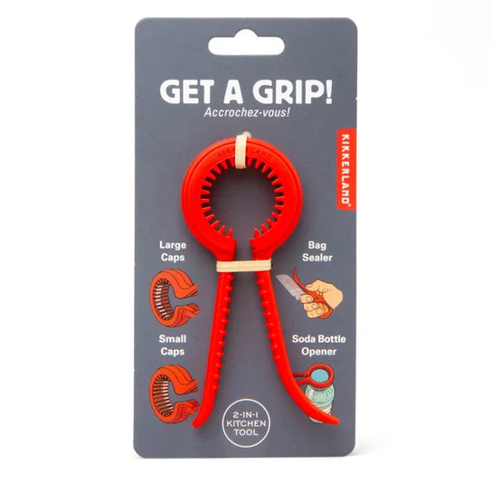 Kikkerland | Get a Grip | Jar Opener