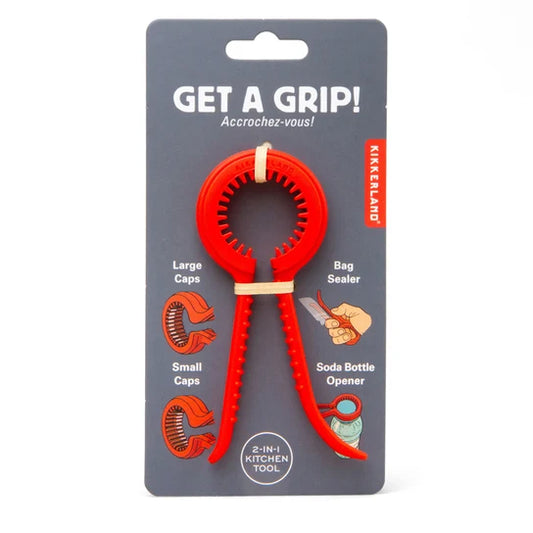 Kikkerland | Get a Grip | Jar Opener