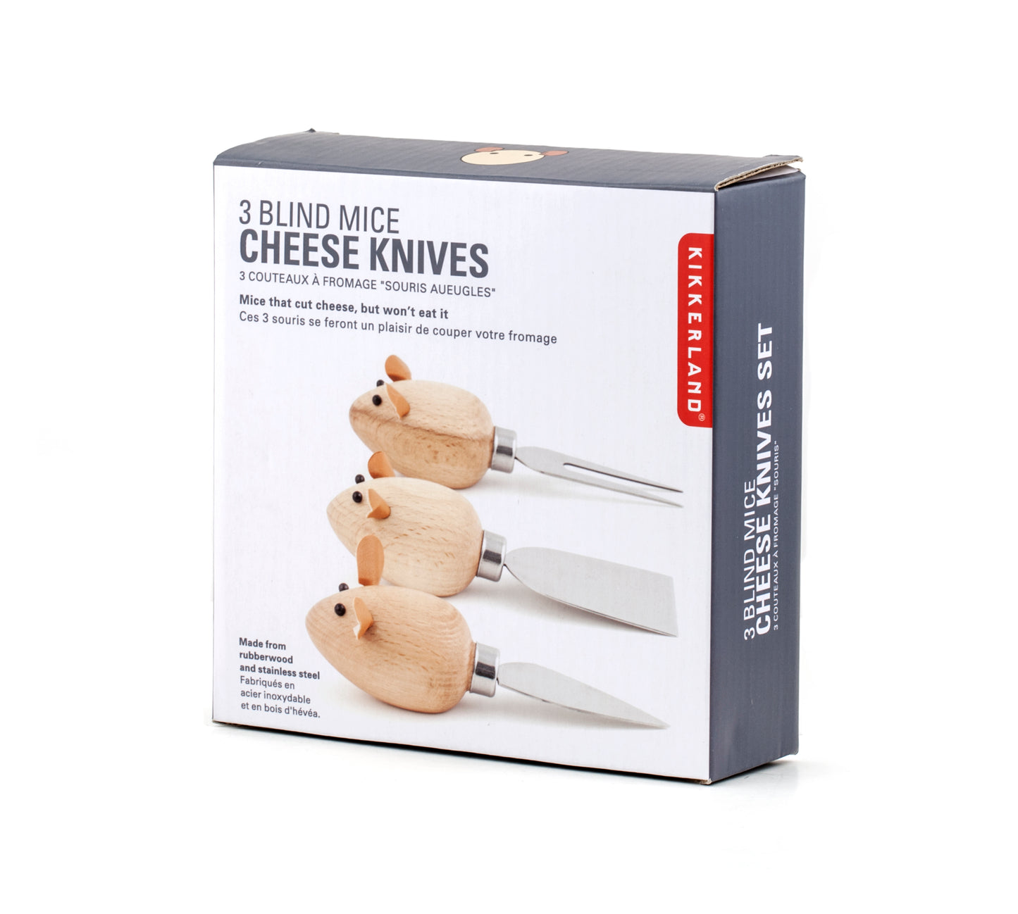 Cheese Knives "3 Blind Mice"