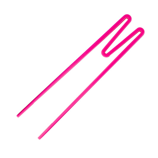 Rice | Plastic Chopsticks | Fuchsia