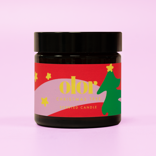 OLOR | Mini Jar Candle | Christmas Tree