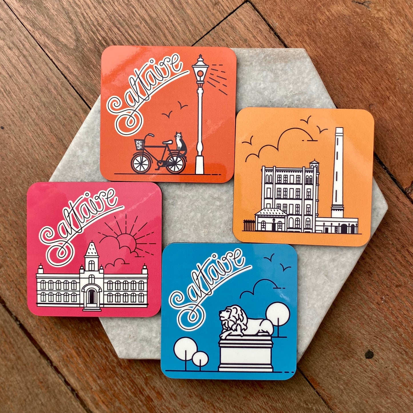 Rad Studio | Coaster | Pink