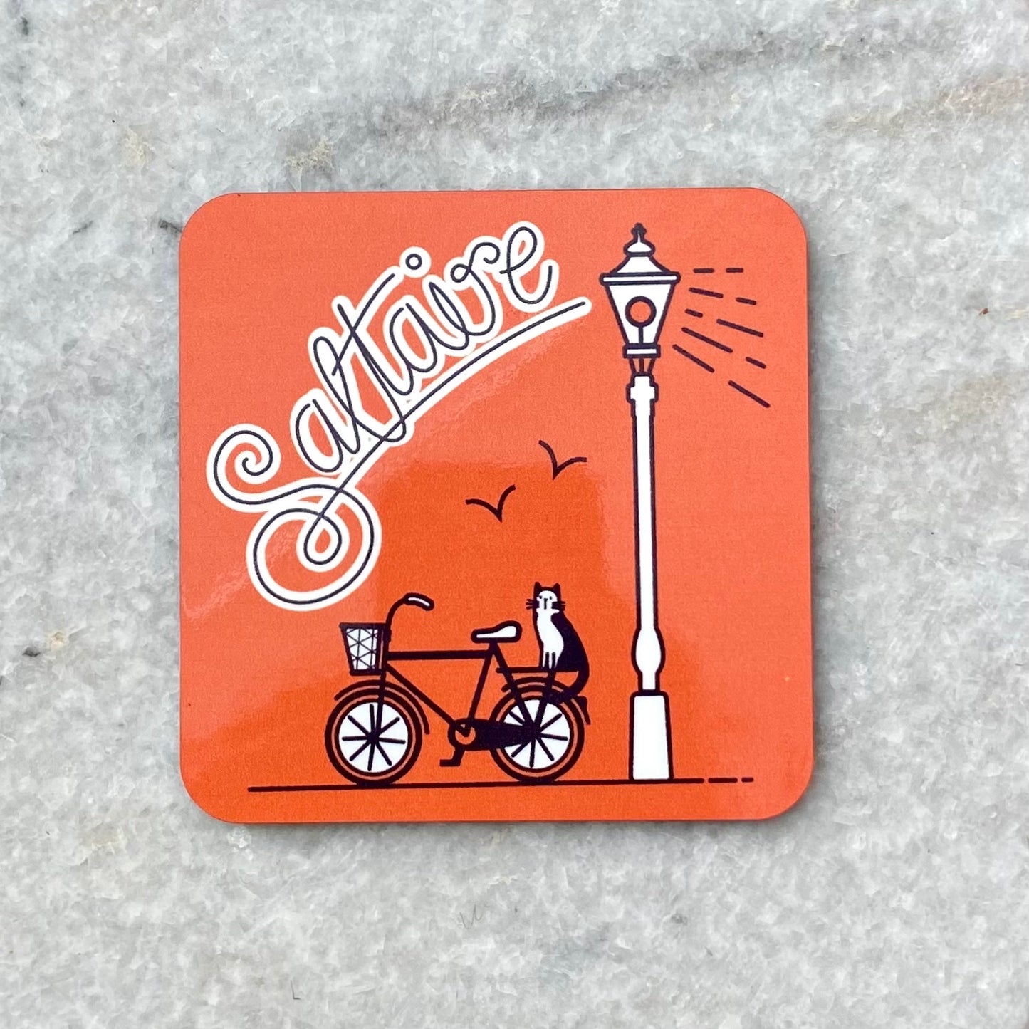 Rad Studio | Coaster | Orange