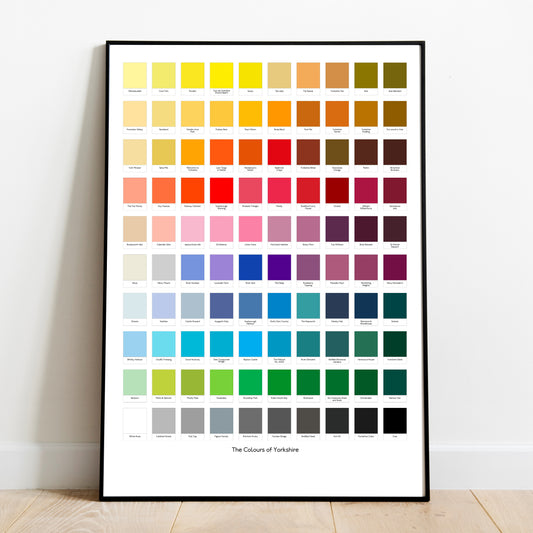 A4 Unframed Print | Richard Locket | The Colours of Yorkshire