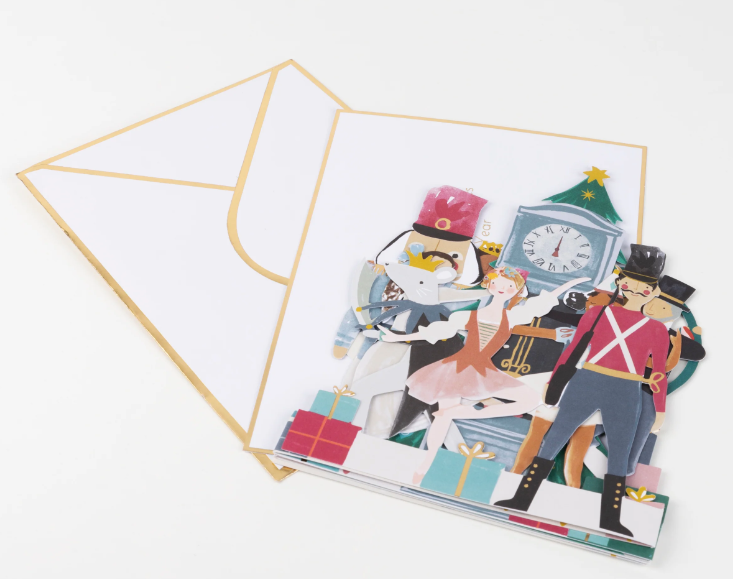 Meri Meri | Concertina Card | Nutcracker