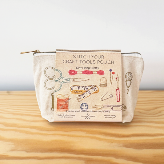 Chasing Threads | DIY Zip Pouch | Stitch Your Craft Tools