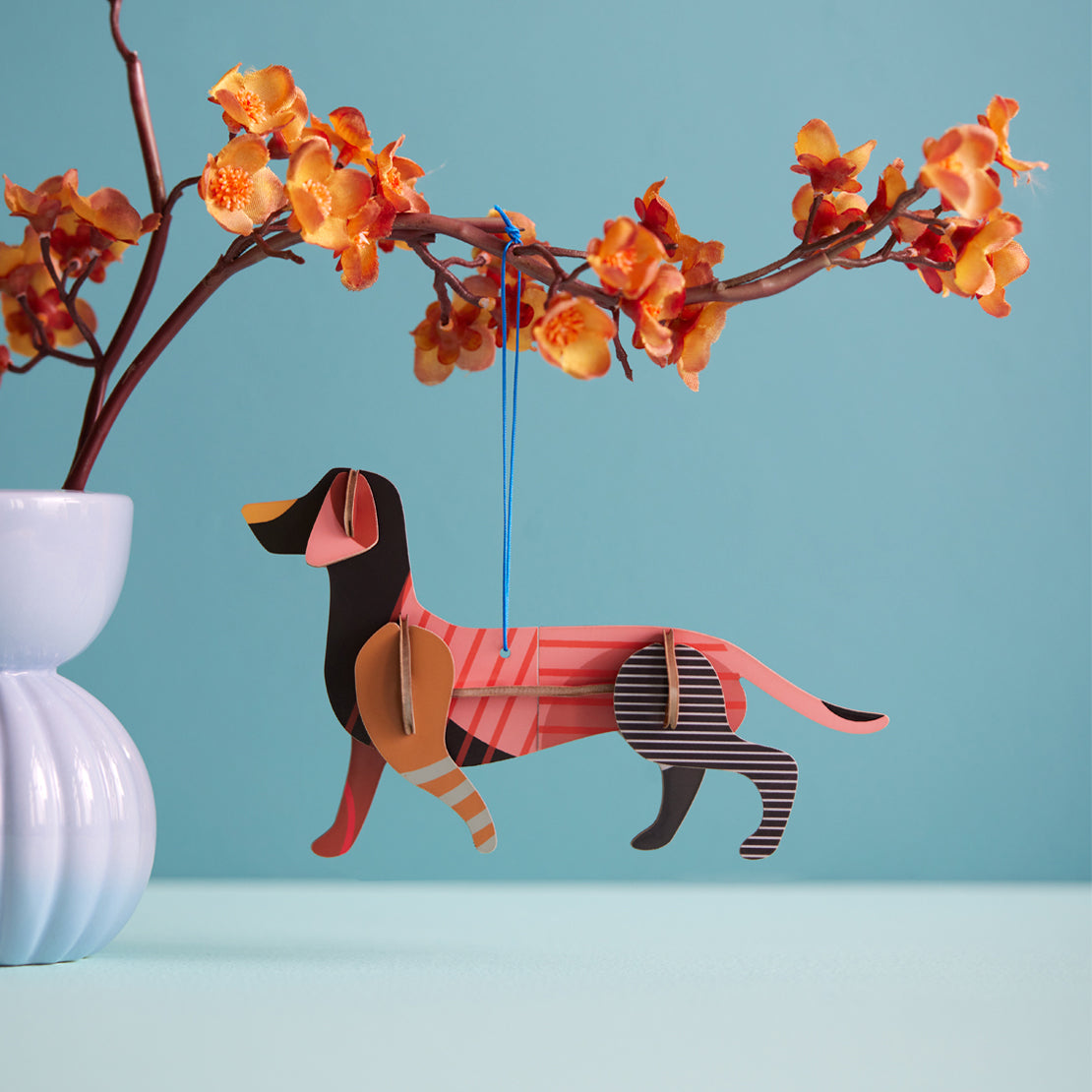 3D Hanging Ornament | Dachshund