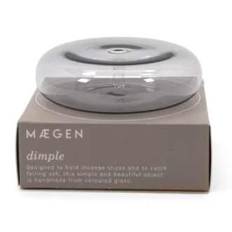 MÆGEN | Dimple Incense Holder Grey