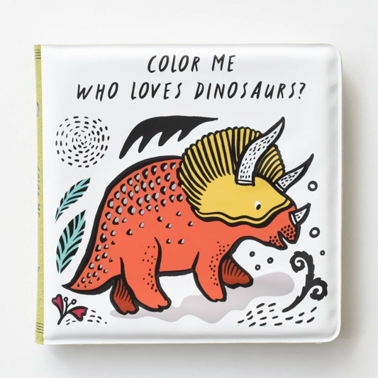 Bath Book Color Me | Who loves dinosaurs?