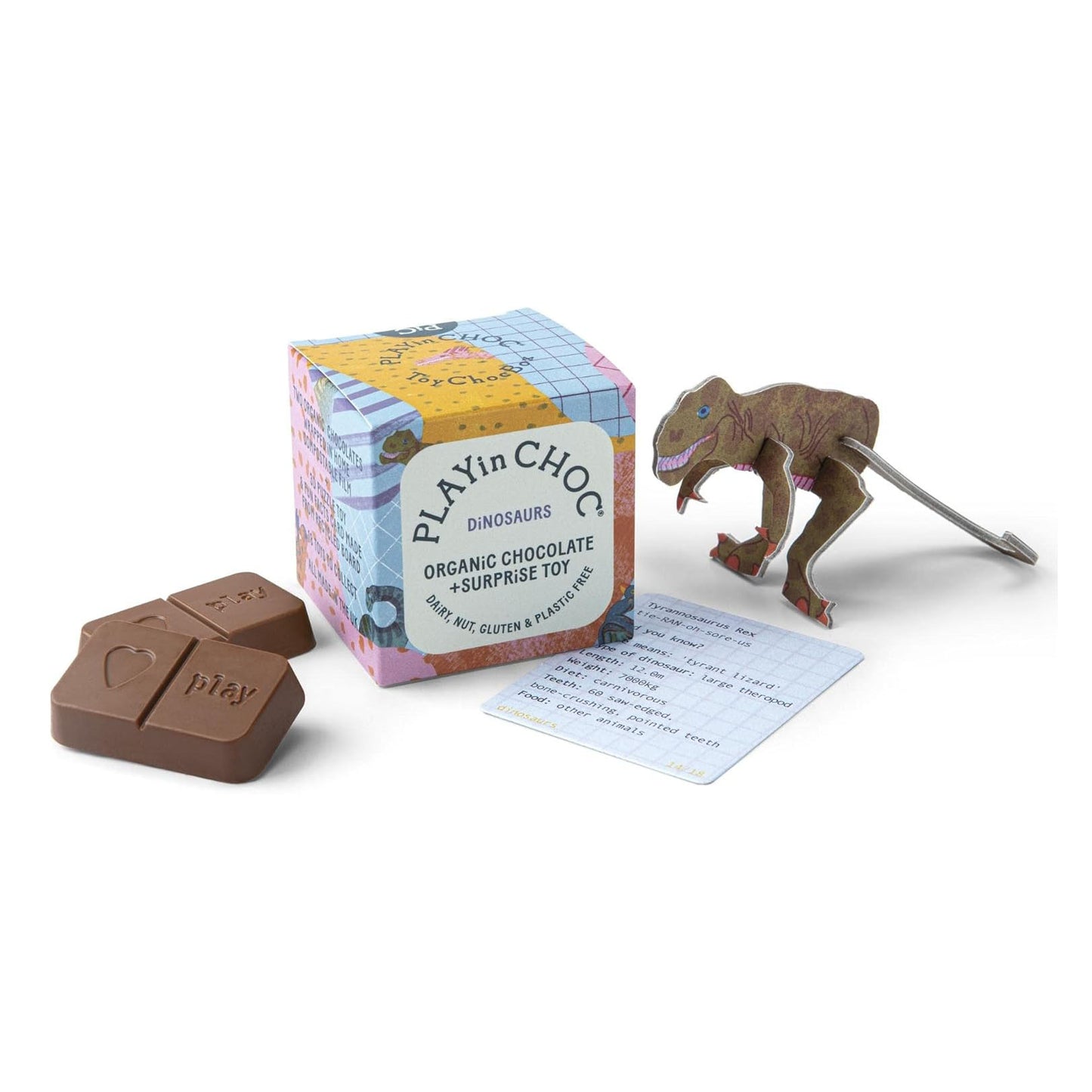 PLAYin CHOC | Organic Chocolate + Surprise Toy