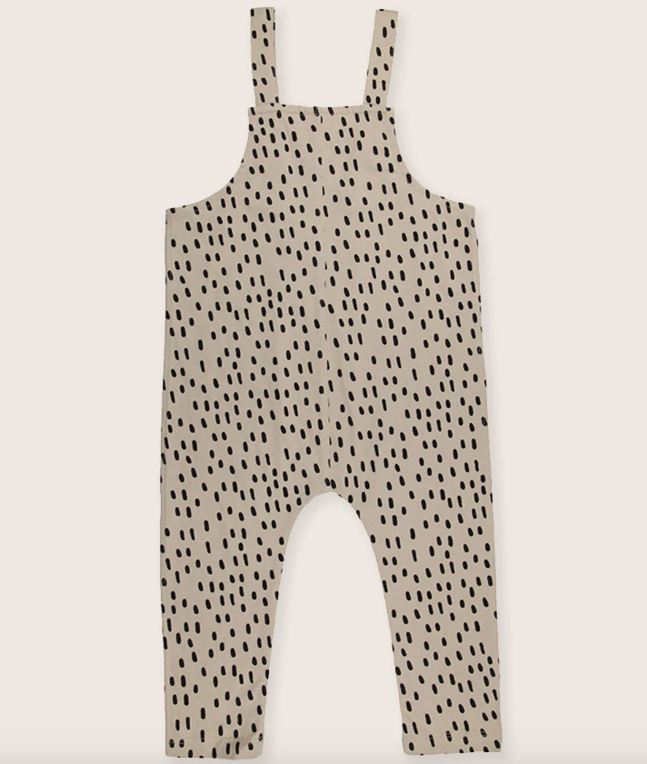 Turtledove London | Doodle Dungaree | Pumice