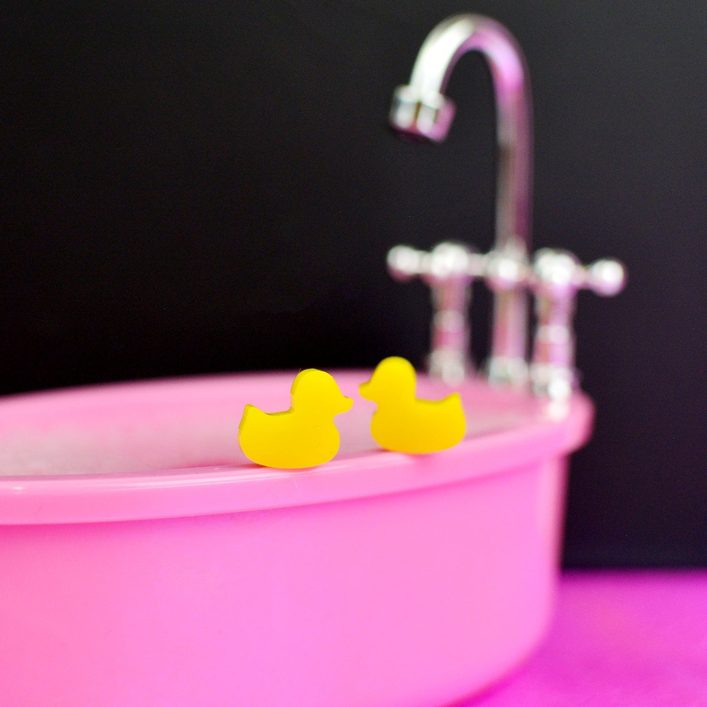 Silly Loaf | Rubber Duck Stud Earrings